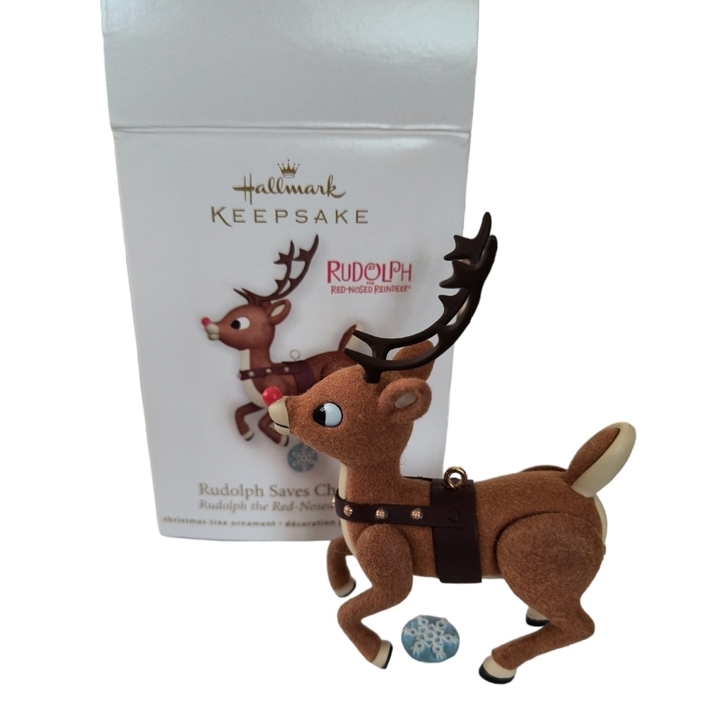 Hallmark Keepsake 2011 "Rudolph Saves Christmas" Tree Ornament